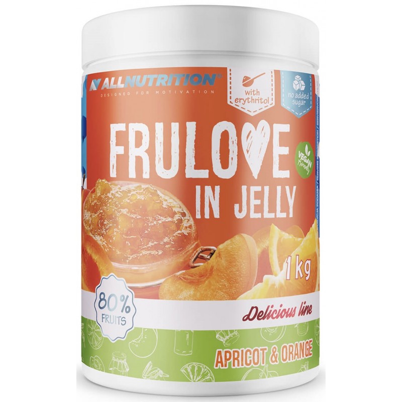 AllNutrition Frulove in Jelly 1000 g - Aprikoos & Apelsin foto